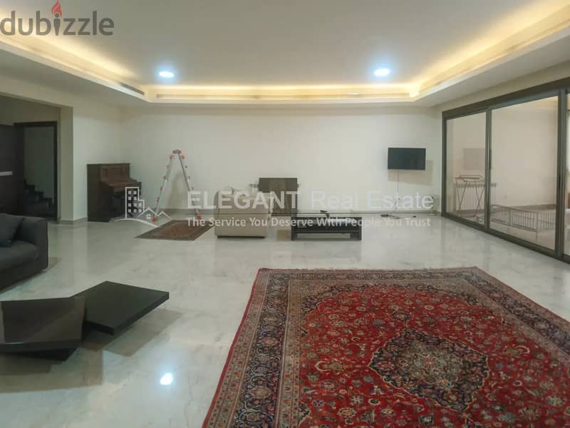 Apartment for Rent | Spacious Terrace | Baabda 1