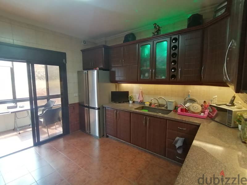 zahle dhour semi furnished apartment for sale Ref#6345 6