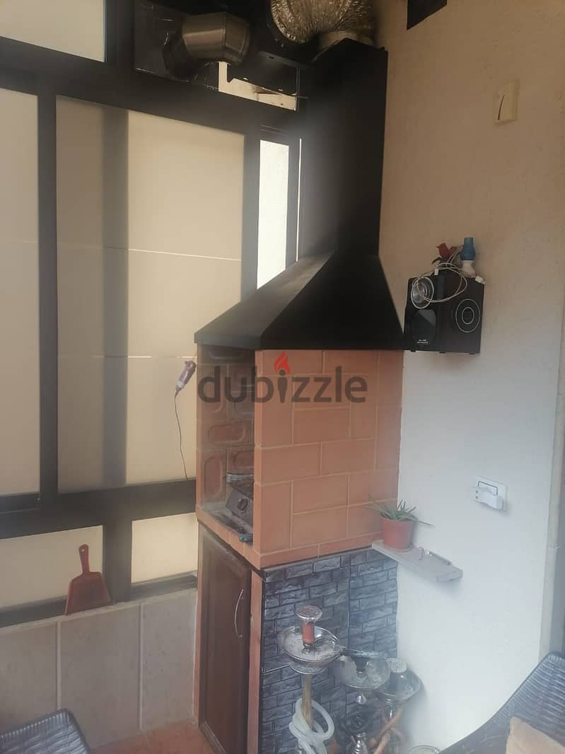 zahle dhour semi furnished apartment for sale Ref#6345 10