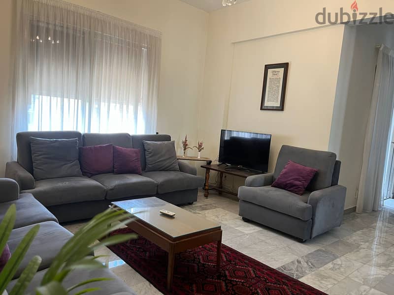 Furnished Apartment for rent in Hamra شقة مفروشة للإيجار في الحمرا 1