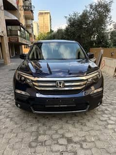 Honda Pilot AWD 2016 dark blue 0