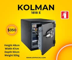 Kolman Safe Box all Sizes New خزنة حديد 0