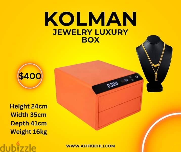 Kolman Safe Box all Sizes New خزنة حديد 5