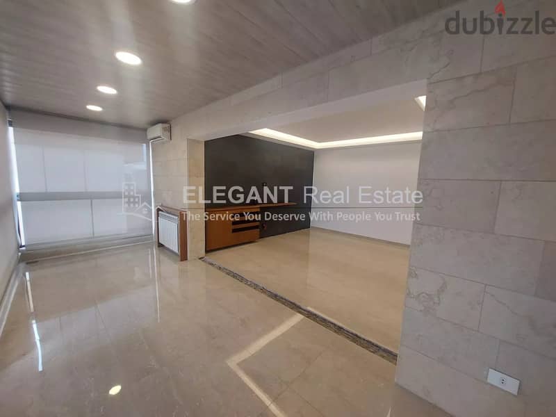 Cozy Flat, Elissar | High Specifications | Open Sea View | 1