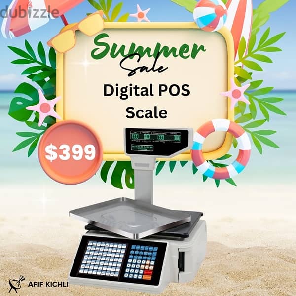 POS & Digital Barcode Scale New 2