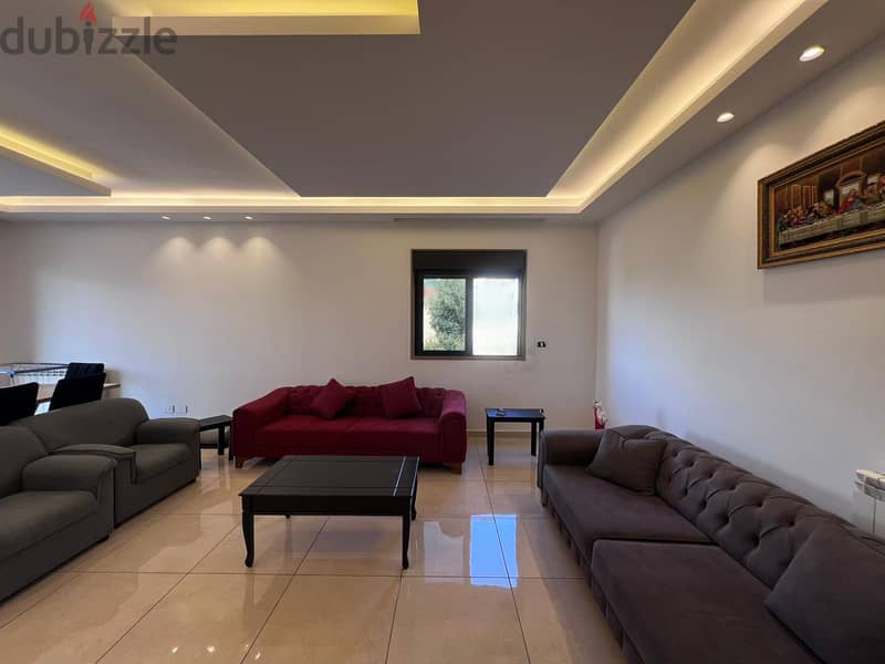 Apartment with Garden For Rent in Ouyoun شقة مع حديقة للإيجار 1