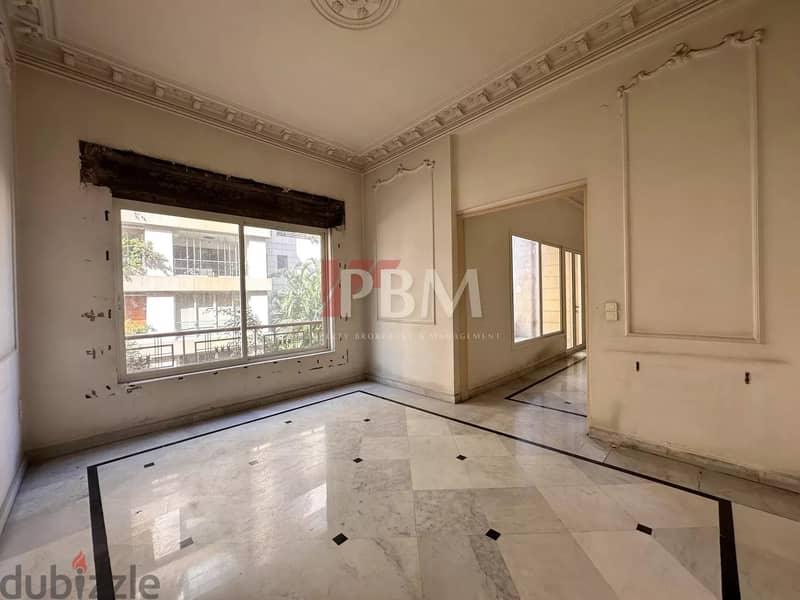 Comfortable Apartment For Rent In Achrafieh | Maid's Room | 315 SQM | 2