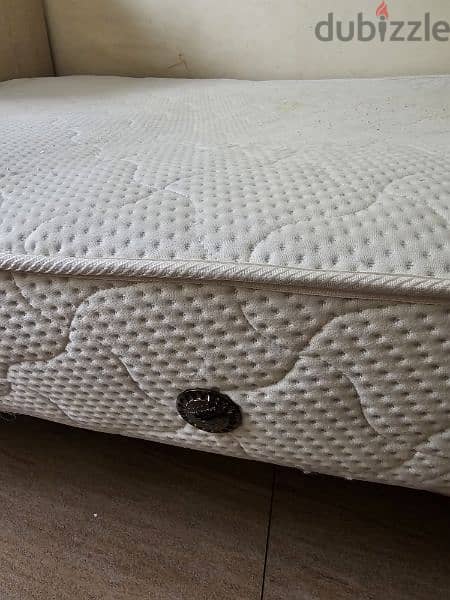 silvercare brand mattress 190\120 cm only 40$ 1