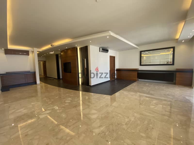 Decorated 240m² Apartment with Open View for Sale in Mtayleb 1