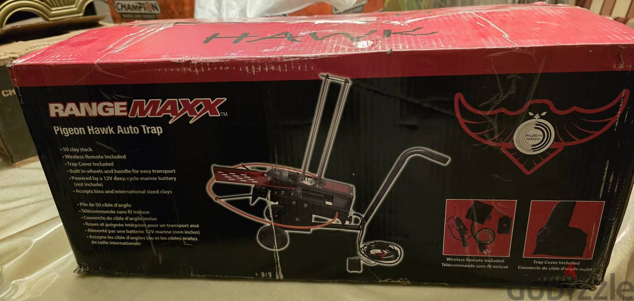 TIRO  RangeMaxx® Pigeon Hawk Auto Trap Thrower 3