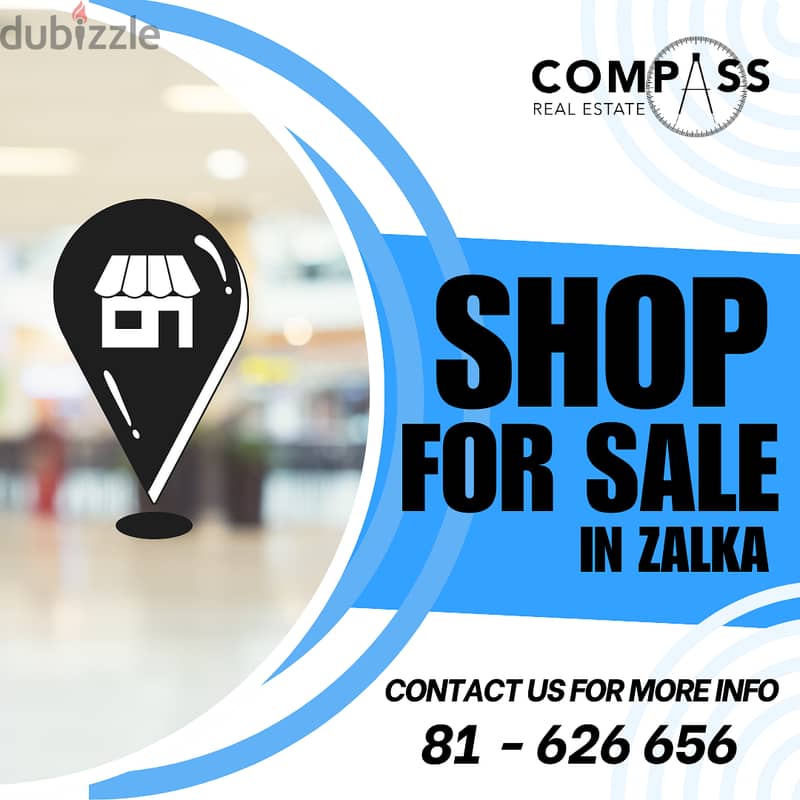 2 Door Shop for Sale in Zalka 0