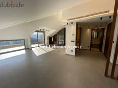 Luxurious Roof Apartment for rent in Beit Mery | Mountain view