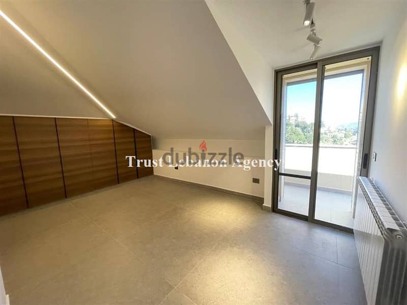 Luxurious Roof Apartment for rent in Beit Mery | Mountain view 7