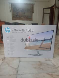 HP 27 inch display with audio