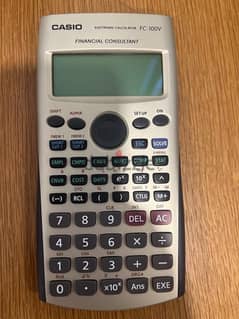 Casio financial calculator