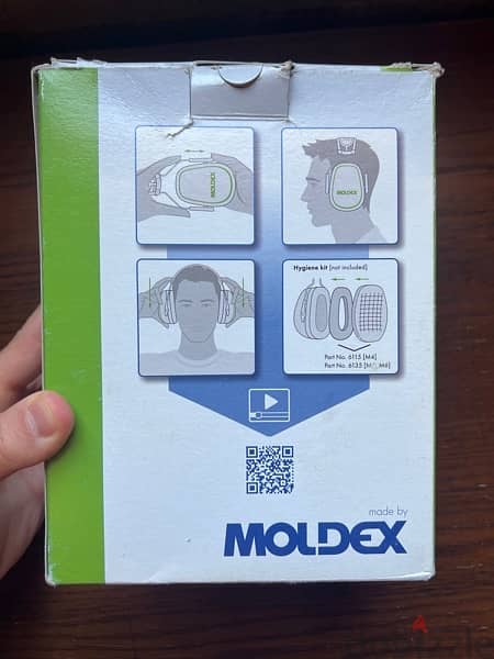 Moldex M-Series M6 Ear Muffs/Defenders for shooting and hunting 1