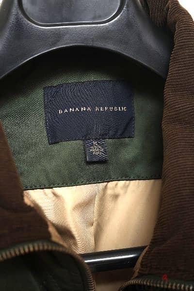 Banana Republic olive color jacket size M 0337986 6