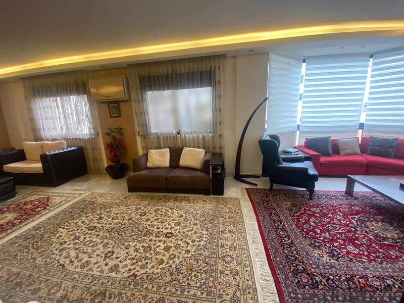 AIN EL MRAISSEH + SOLAR SYSTEM (170SQ) 2 BEDROOMS , (AM-215) 3