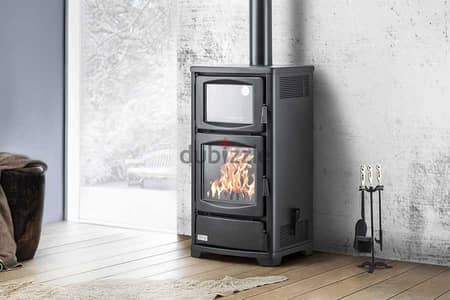 Fireplace with Baking Compartment, Multi-Use Wood Stove شمنيه حطب تركي