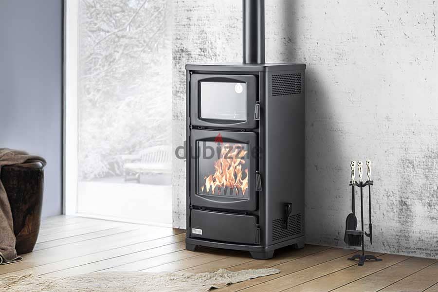 Fireplace with Baking Compartment, Multi-Use Wood Stove شمنيه حطب تركي 0