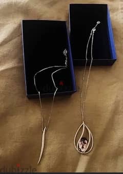 2  Swarovski Necklaces /Authentic