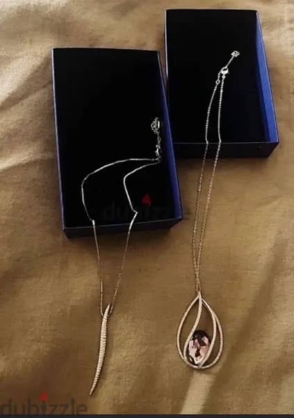 2  Swarovski Necklaces /Authentic 0