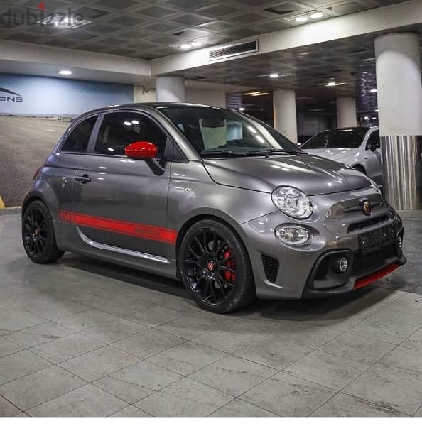 Fiat 595 Competizione 2018 Only 25000km TGF Source. Located at ANTYPAS 2