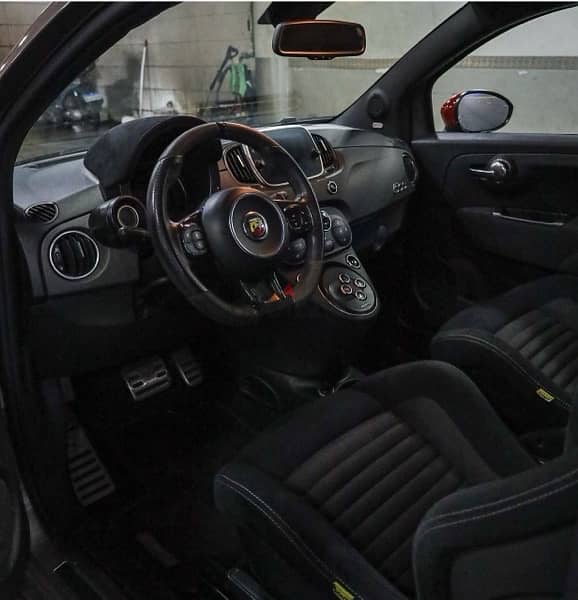 Fiat 595 Competizione 2018 Only 25000km TGF Source. Located at ANTYPAS 5