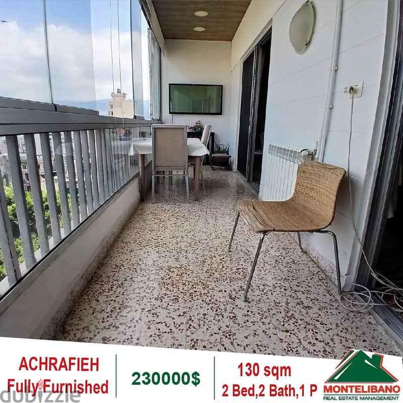 230000$!!City View Fully Furnished Apartment for sale in Achrafieh 0