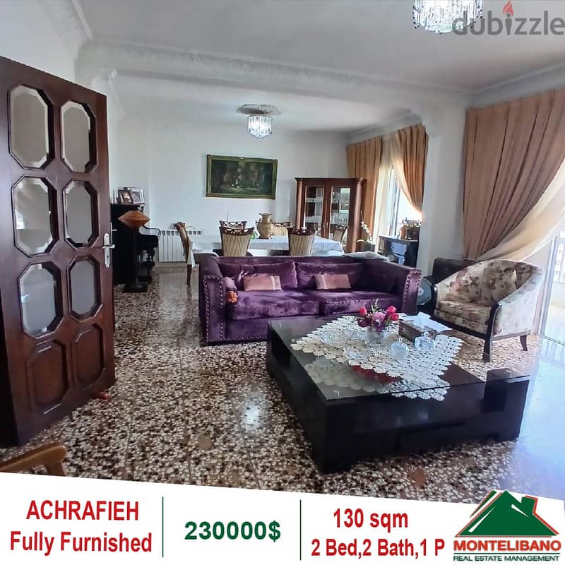 230000$!!City View Fully Furnished Apartment for sale in Achrafieh 1