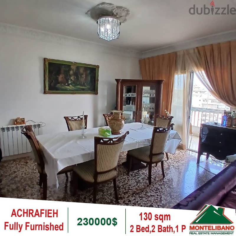 230000$!!City View Fully Furnished Apartment for sale in Achrafieh 3