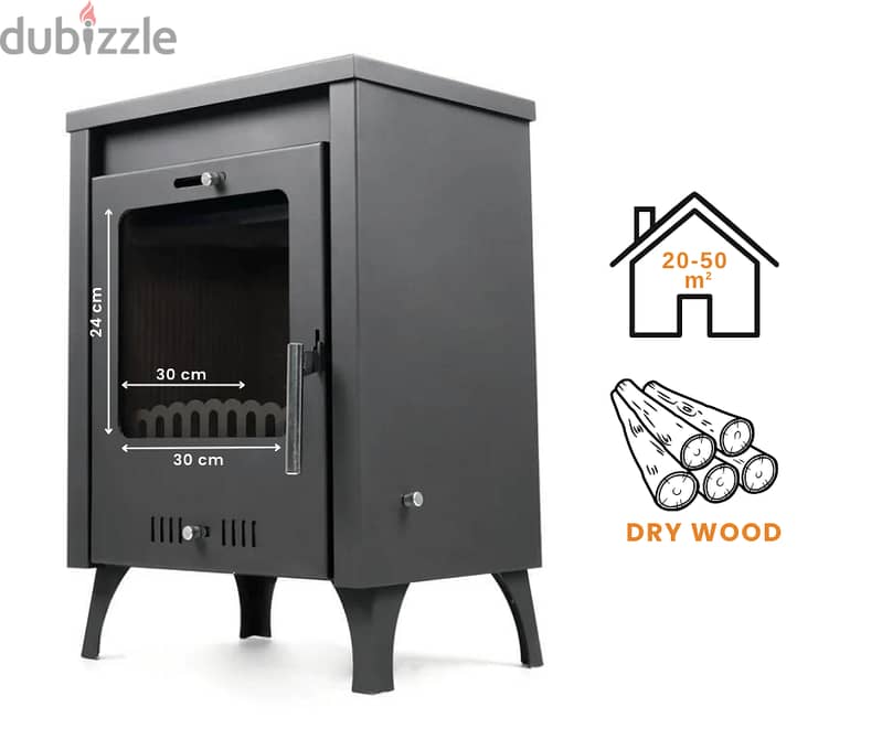 cast iron olypmus wood stove fireplace شمنيه حطب اولمبوس تركي 1