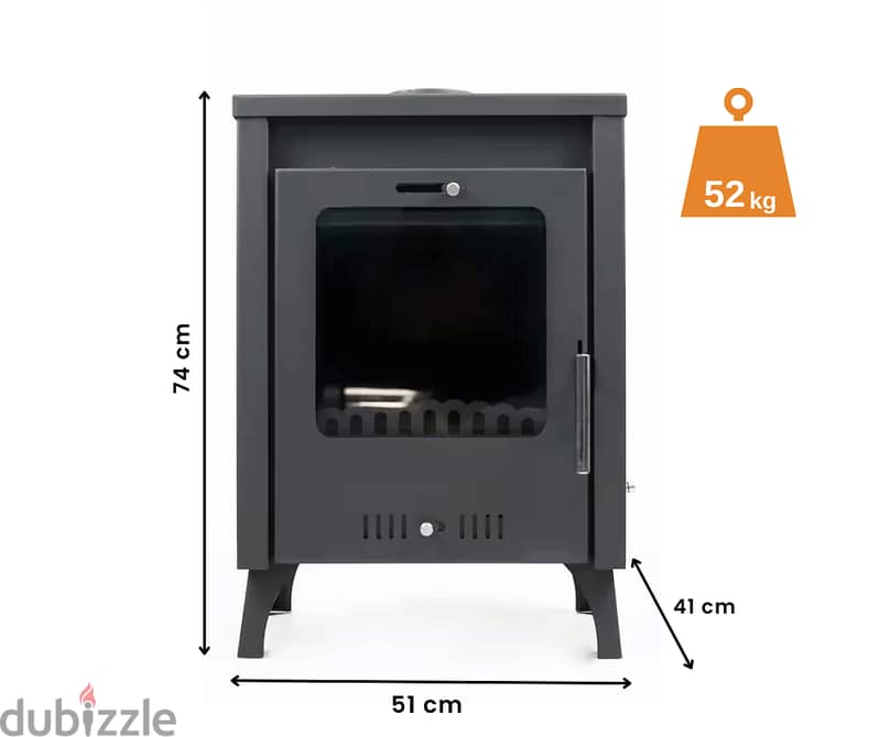 cast iron olypmus wood stove fireplace شمنيه حطب اولمبوس تركي 2