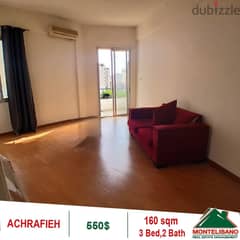 550$!! Apartment for rent located in Achrafieh