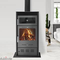 شمنيه حطب مع فرن تركي Rose Fireplace Oven Wood Stove 0