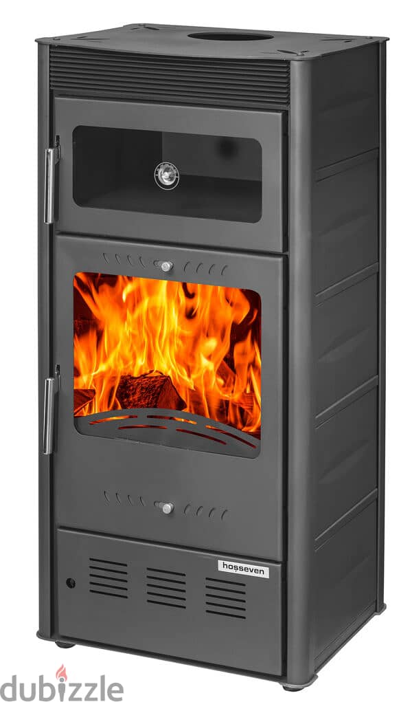 شمنيه حطب مع فرن تركي Rose Fireplace Oven Wood Stove 6