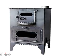 Upright Wood Stove  شمنيه  صناعة تركي صوبا مدفئ حطب تركية 60*48.6 سنتم 0