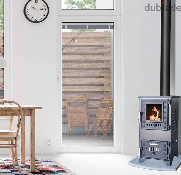 S102D MINI FIREPLACE STOVE صوبية مدفئة شمنيه حطب تركية 3