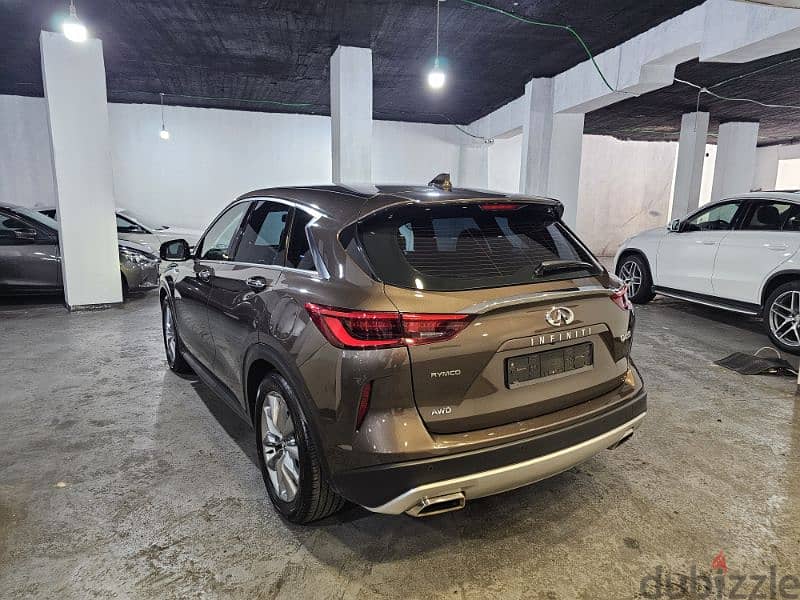 2019 Infiniti QX 50 AWD 37000 Km Company Source & Maintenance Rymco 4