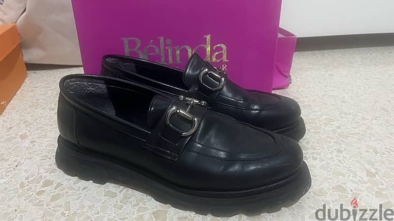 black leather loafers 3