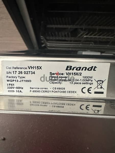 Dishwasher inverter (france) excellent condition not needed anymore 1