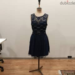 navy blue sparkly dress