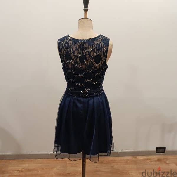 navy blue sparkly dress 1