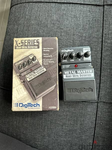 Digitech Xseries Heavy Metal pedal 0