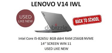 Laptop lenovo I5 / 8GB / 256SSD/ 13" 0