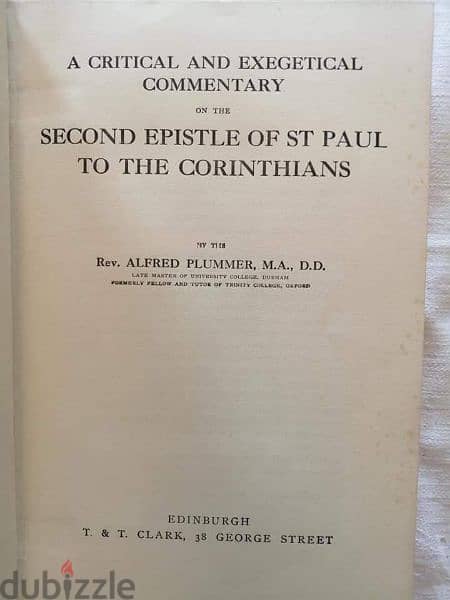 the International Critical Commentary second edition 1960 4