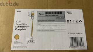 Dyson V12s Detect Slim Submarine complete gold 0