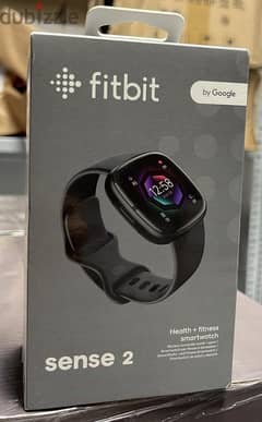 Fitbit sense 2 Graphite Aluminum case & shadow grey band original & n