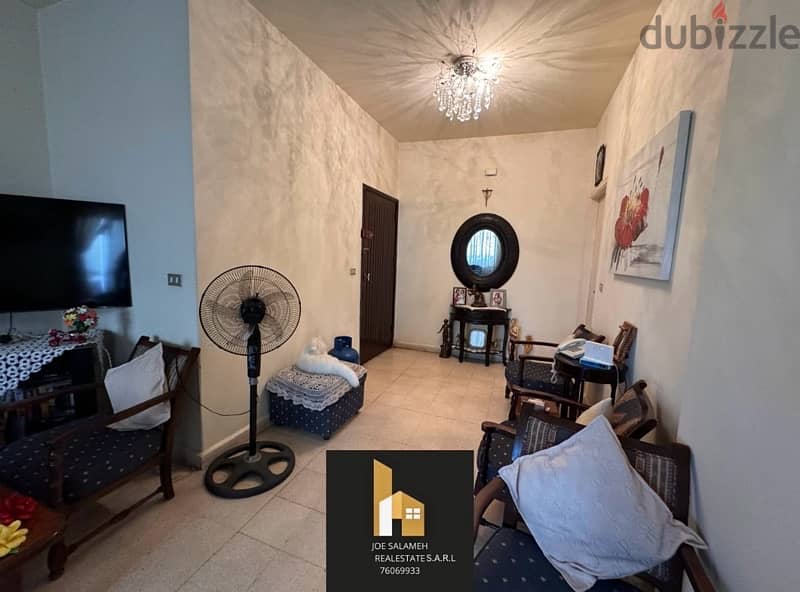 Great deal in Zouk Mikael 120m2 apartment for 75,000$cash/ زوق مكايل 2