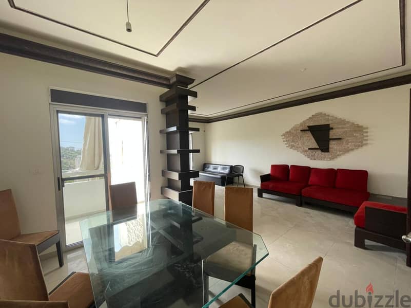 Ain Saadeh | Furnished/Equipped/Decorated 135m² + 80m² Terrace/Garden 5